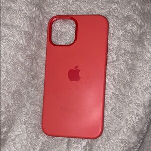 iPhone 12pro apple silicone case